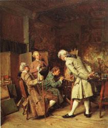 The Lovers of Painting, Ernest Meissonier